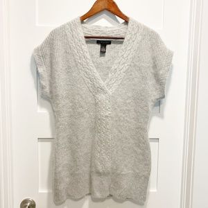 Elena Solano Angora Blend Short Sleeve SweateR